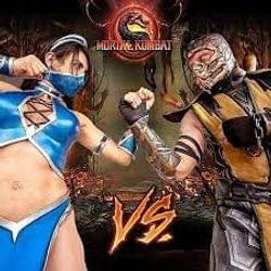 Kitana VS Scorpion ( Mortal Combat )'s cover